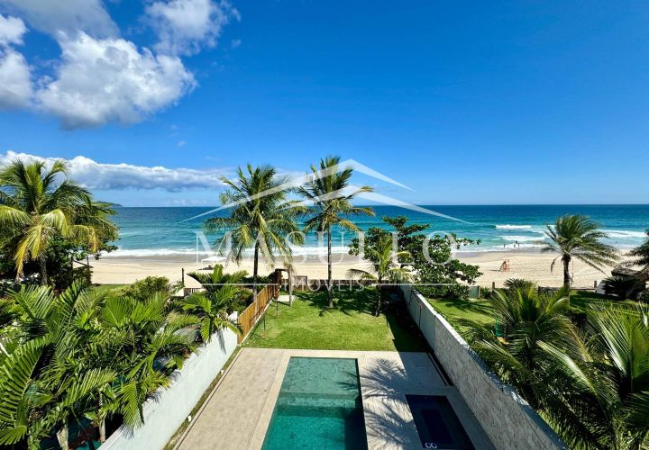 Casa pé na areia a venda na praia de maresias