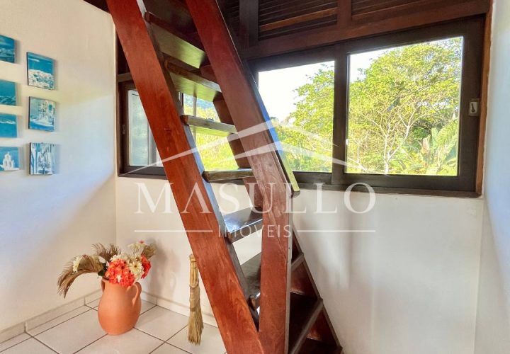 Casa pé na areia a venda na praia de Juquehy