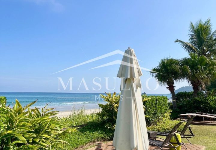 Casa pé na areia a venda na praia de juquehy